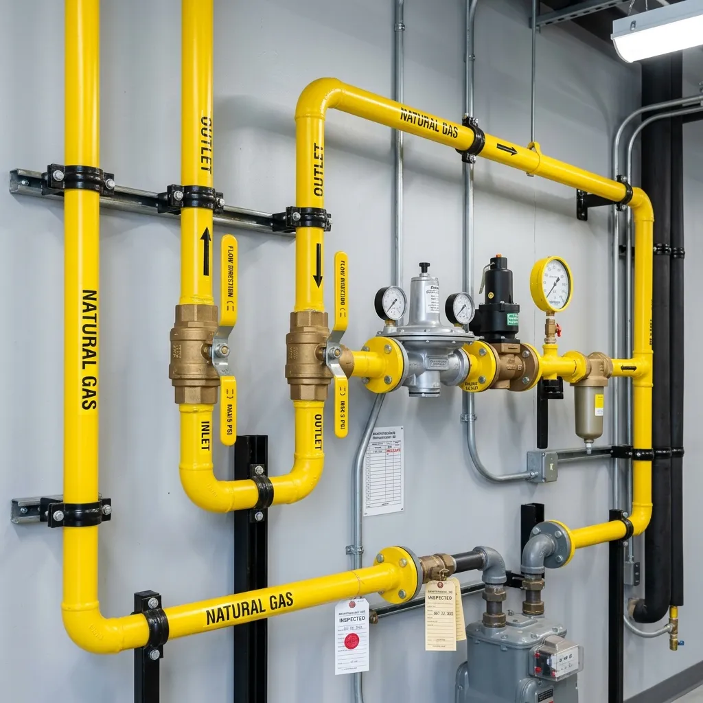 Gas Line Services Plumber in Trimountain, MI
